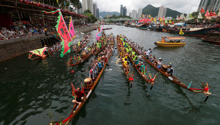В Гонконге состоялись водные гонки на 
