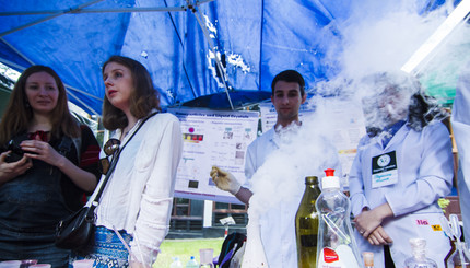 В Харькове прошел необычный фестиваль науки