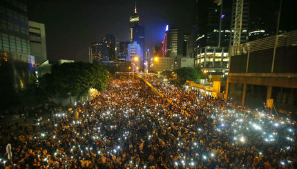 Флешмоб в Гонконге