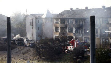 В Германии взорвался жилой дом