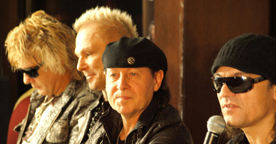 Легендарная группа Scorpions уже в Киеве!