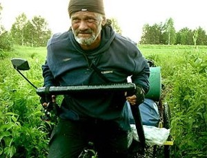 Украинец окончит трехлетнее пешее путешествие в Крыму 