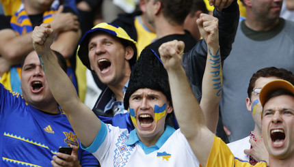 Начался первый матч украинской сборной на Евро-2016