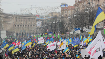 Хроника Евромайдана: Лучшие снимки революции