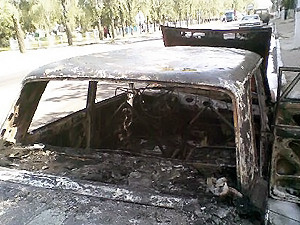 В Полтавской области судья сгорел в собственных «Жигулях»