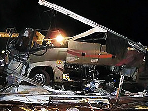 Автобус рухнул в пропасть на юге Албании: 8 жертв, 35 раненых
