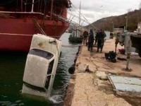 В Черное море окунулся «Запорожец» 