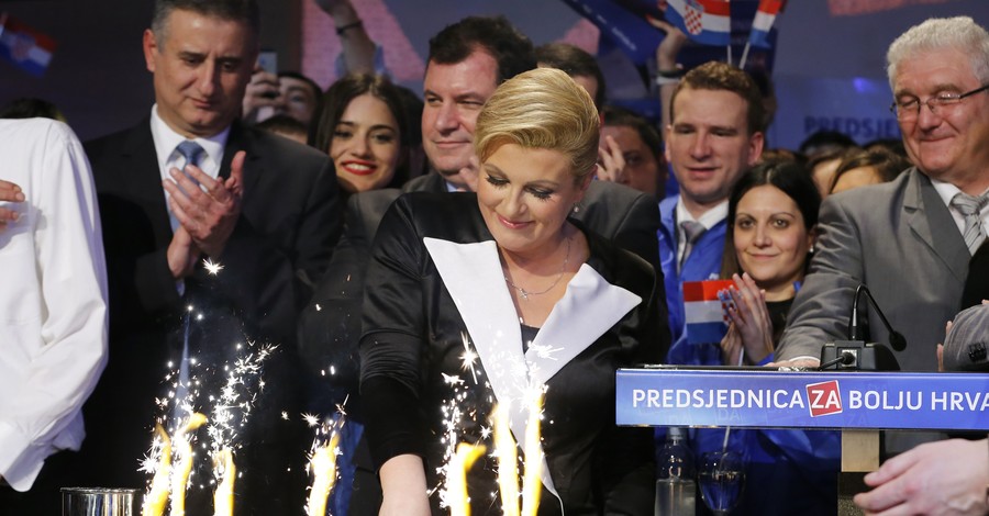 В Хорватии президентом впервые станет женщина 