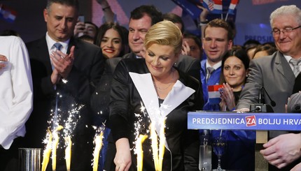В Хорватии президентом впервые станет женщина 