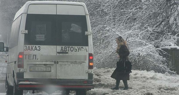 Маршрутки должны быть светлые, теплые и с зимней резиной