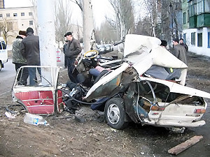 На Николаевщине столкнулись Chevrolet и ВАЗ: погибли два россиянина и украинец