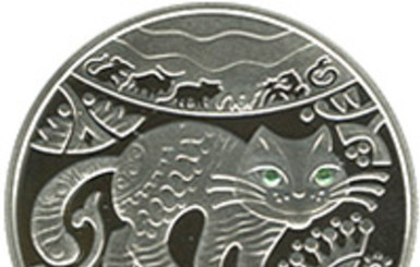 Нацбанк выпустил пятигривневую монету, посвященную году кота