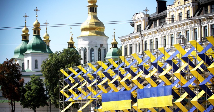 Киев в День Независимости