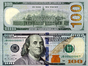 США обновили 100-долларовую банкноту