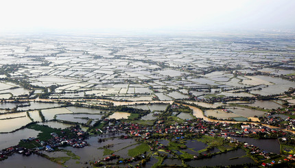 Ущерб от тайфуна 
