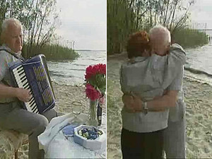 Пенсионеры разыграли любовь на камеру для программы «Жди меня»