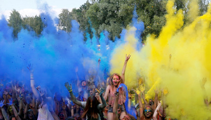 Фестиваль красок Холи по-украински