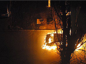 В Одессе из-за газового баллона взорвался автомобиль