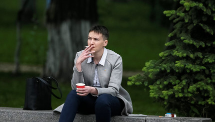 Надежда Савченко месяц на свободе
