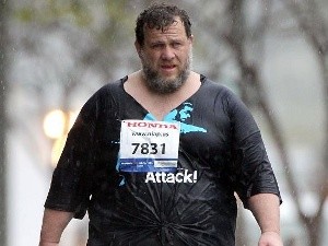 Самый тяжелый марафонец весит… 180 килограммов