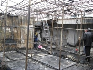 Администрация  сгоревшего симферопольского рынка обещает восстановить все бесплатно