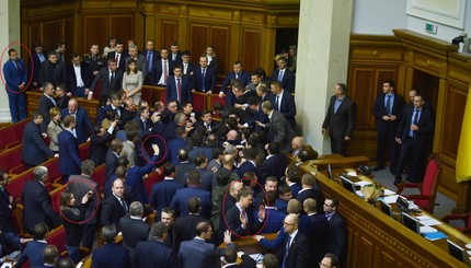 Потасовка в Верховной Раде: драка была масштабной, но не агрессивной