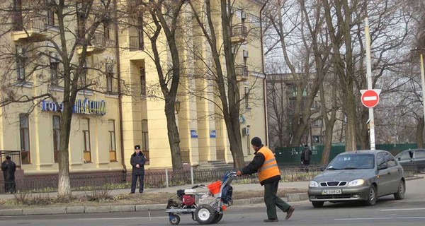 Днепропетровск резко похорошел к приезду президента