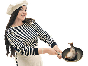 Готовим рыбу в аэрогриле