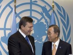Янукович и генсек ООН съездят в чернобыльскую зону