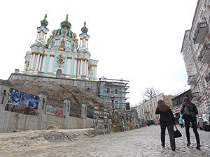 Реставрация Андреевской церкви откладывается