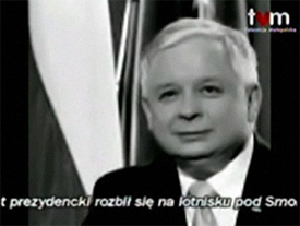 Траур на польских телеканалах