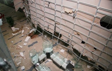 На Одессщине в торговом центре обвалился потолок