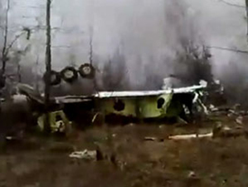 Из авиакатастрофы под Смоленском сделали фальшивый видеоролик