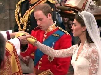 Принц Уильям и Кэтрин Миддлтон официально объявлены мужем и женой