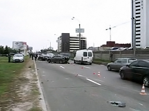 Жуткая авария на Броварском проспекте