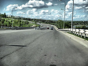 Как выглядит широченный проспект «Шахтера» в Донецке