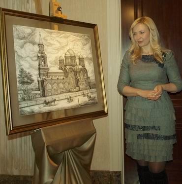 Донецкая художница нарисует «Шахтер» в лицах и событиях