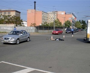 В Днепропетровске женщина погибла под колесами автобуса 