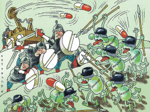 Микробы выигрывают войну у таблеток