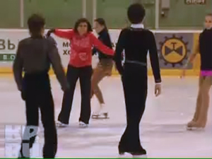 Ирина Роднина дала мастер-класс на льду