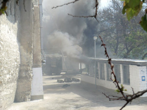 В Севастополе взорвалась ракета