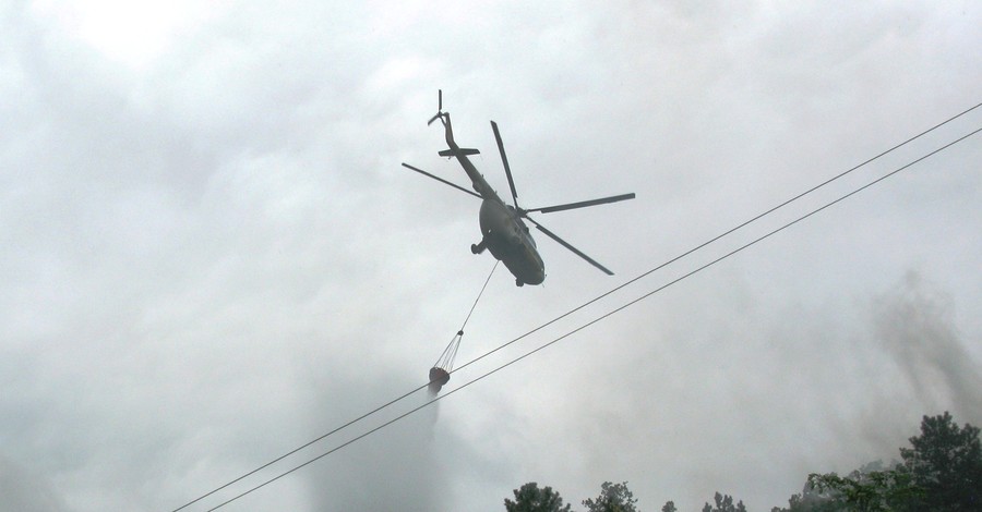 Под Гурзуфом тушили лес и снимали с отвесных скал группу туристов