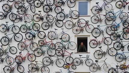 Дом из велосипедов в Германии признали достопримечательностью