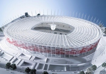 Поляки опаздывают с постройкой варшавской арены к Евро-2012 