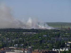 Керченские бомжи плавили металл и подожгли город