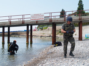 В Ялте был заминирован пляж