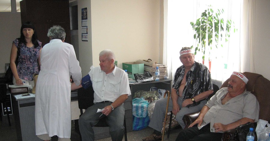 В Павлограде шахтеры-инвалиды объявили голодовку