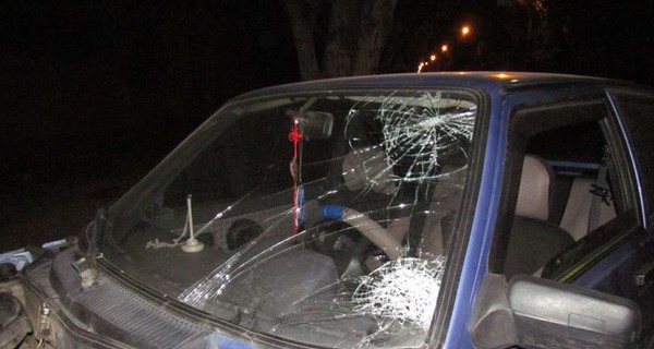 На Донетчине «железный поцелуй» раскидал машины в разные стороны