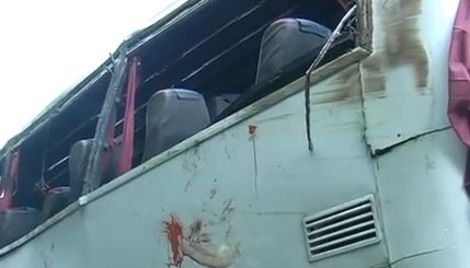 На Черниговщине разбился автобус с российскими паломниками