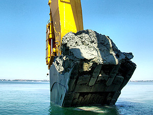 В одесском заливе стартовала стройка века